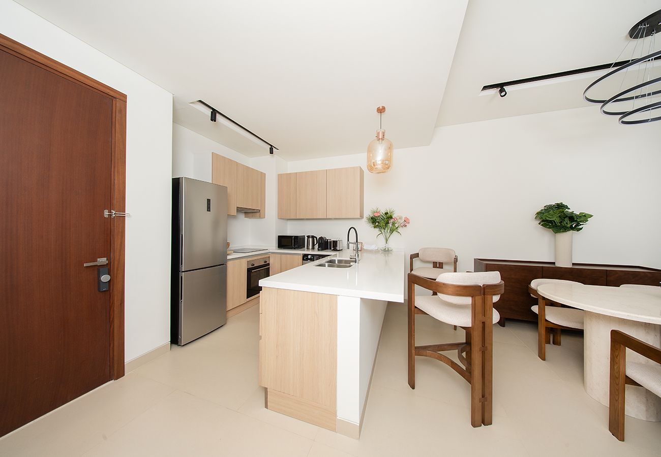 Apartment in Ajman - Sea View Stay at Seaside Hills 1BR