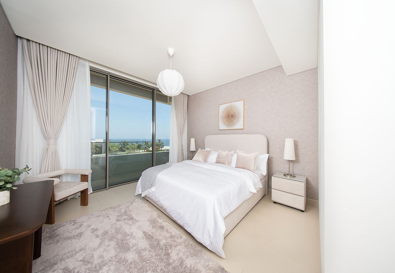 Apartment in Ajman - Sea View Stay at Seaside Hills 1BR