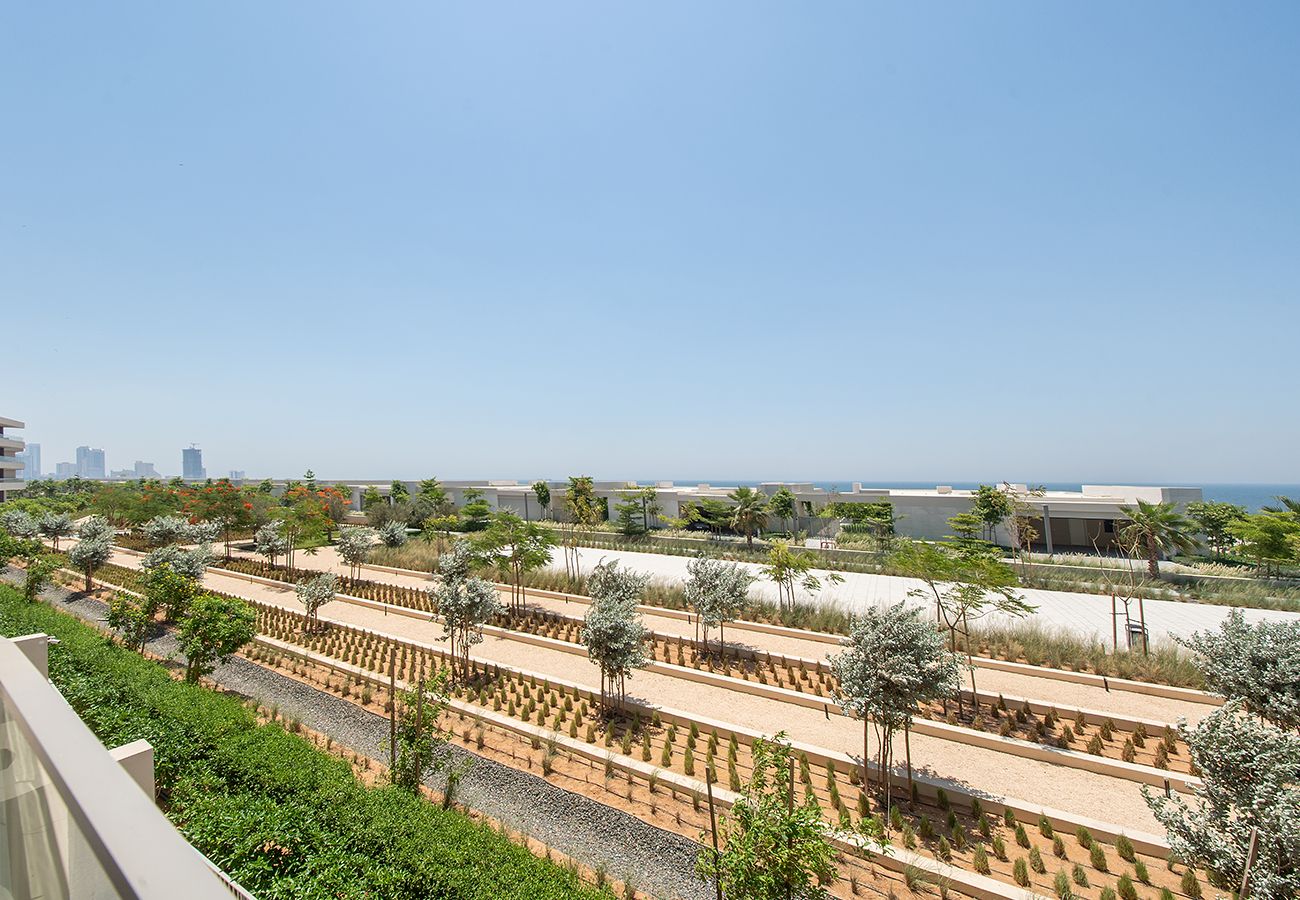 Apartment in Ajman - Sea View Stay at Seaside Hills 1BR