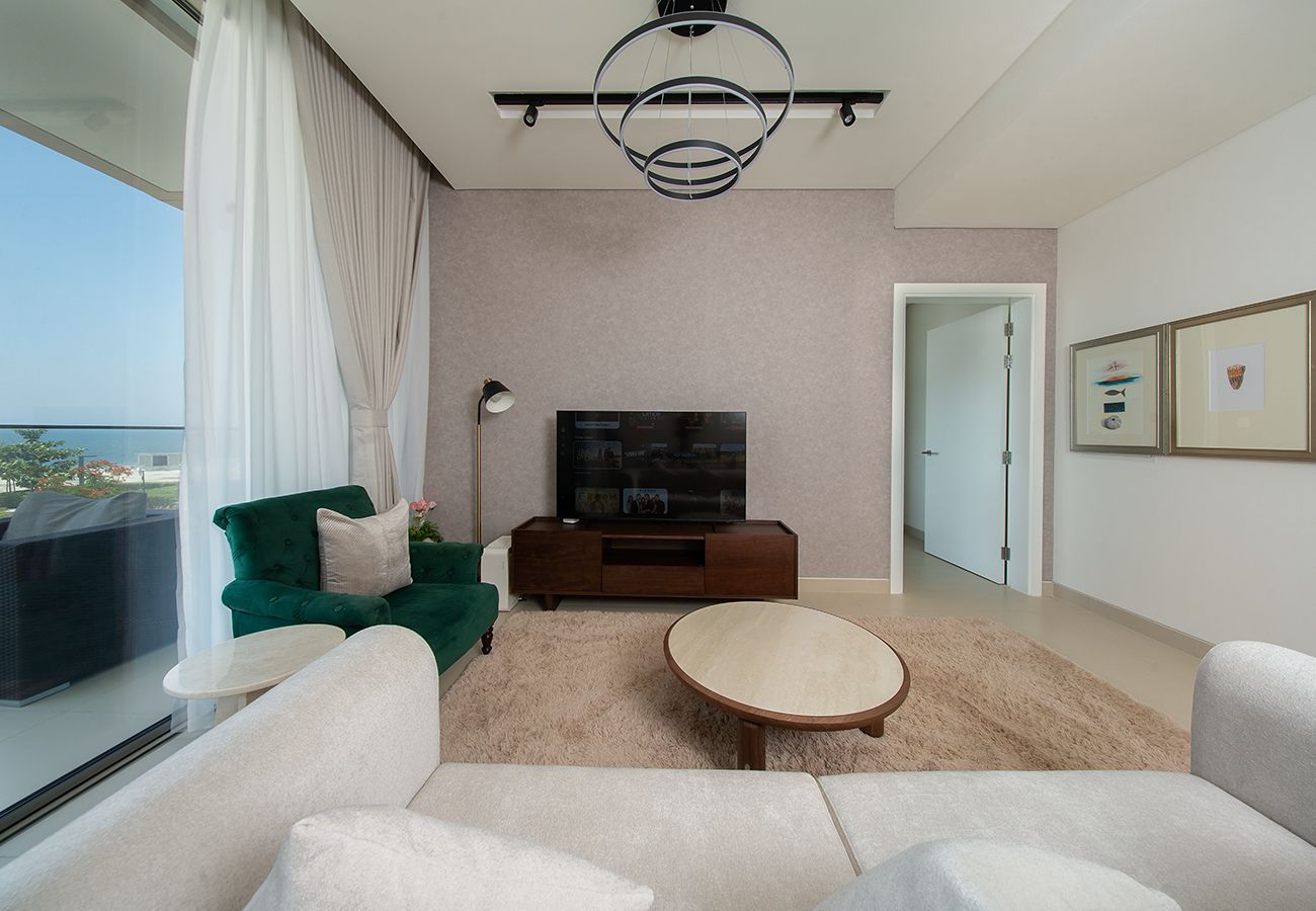 Apartment in Ajman - Sea View Stay at Seaside Hills 1BR