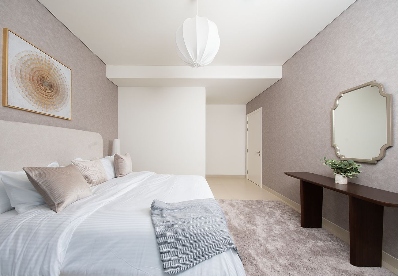 Apartment in Ajman - Sea View Stay at Seaside Hills 1BR