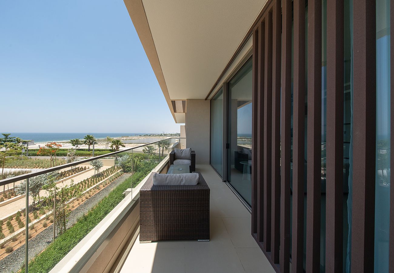Apartment in Ajman - Sea View Stay at Seaside Hills 1BR