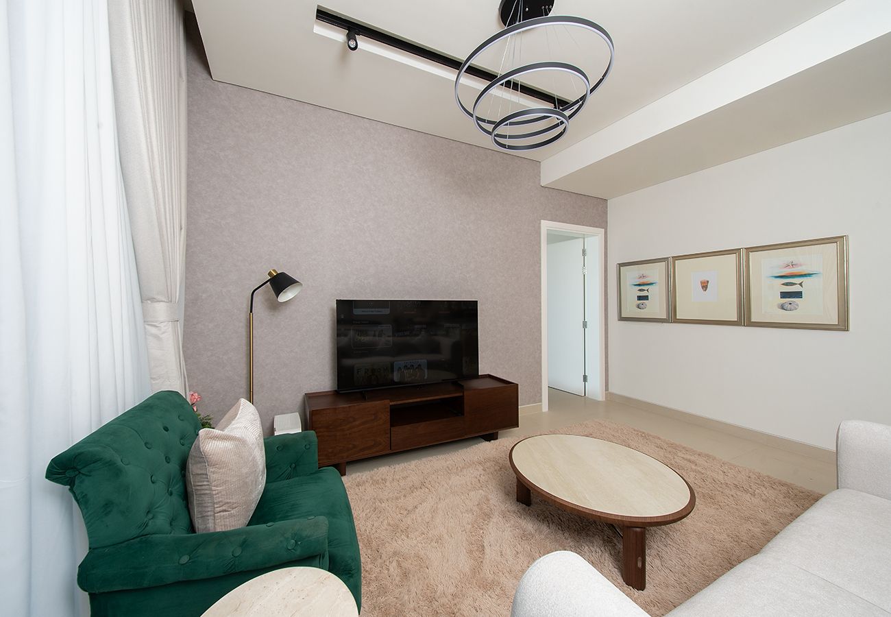 Apartment in Ajman - Sea View Stay at Seaside Hills 1BR