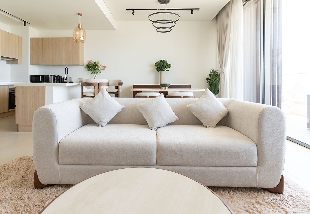 Apartment in Ajman - Sea View Stay at Seaside Hills 1BR