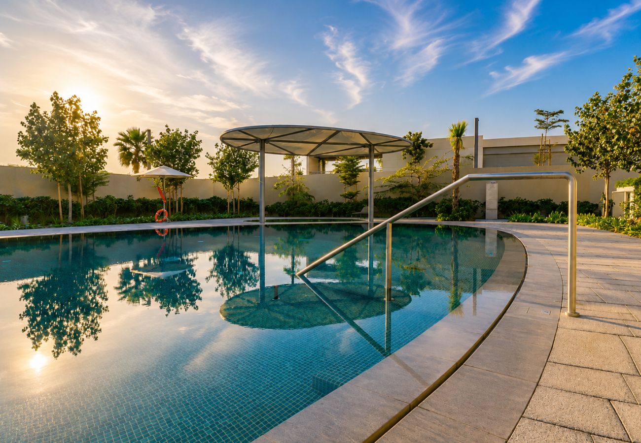 Apartment in Ajman - Sea View Stay at Seaside Hills 1BR