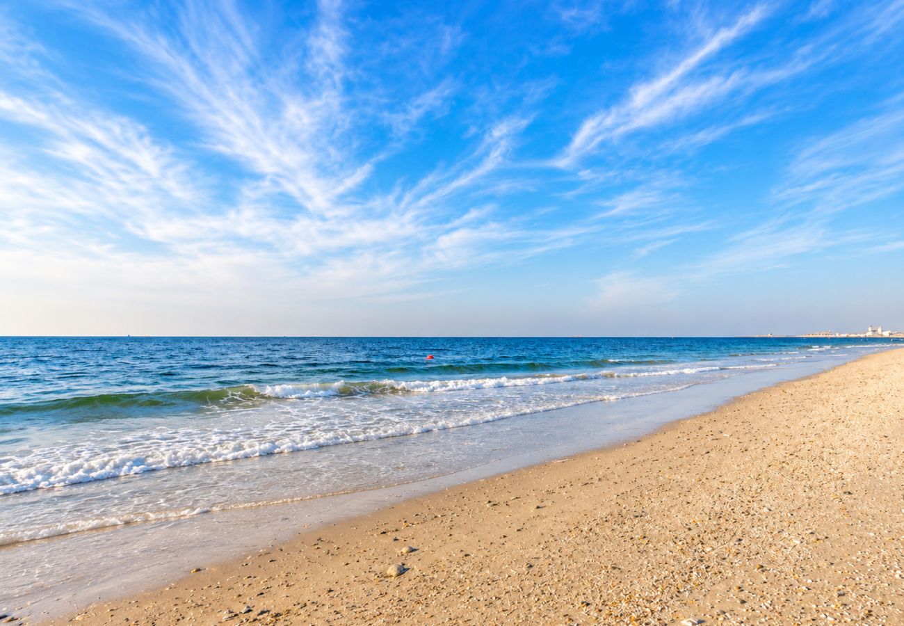 Apartment in Ajman - Sea View Stay at Seaside Hills 1BR