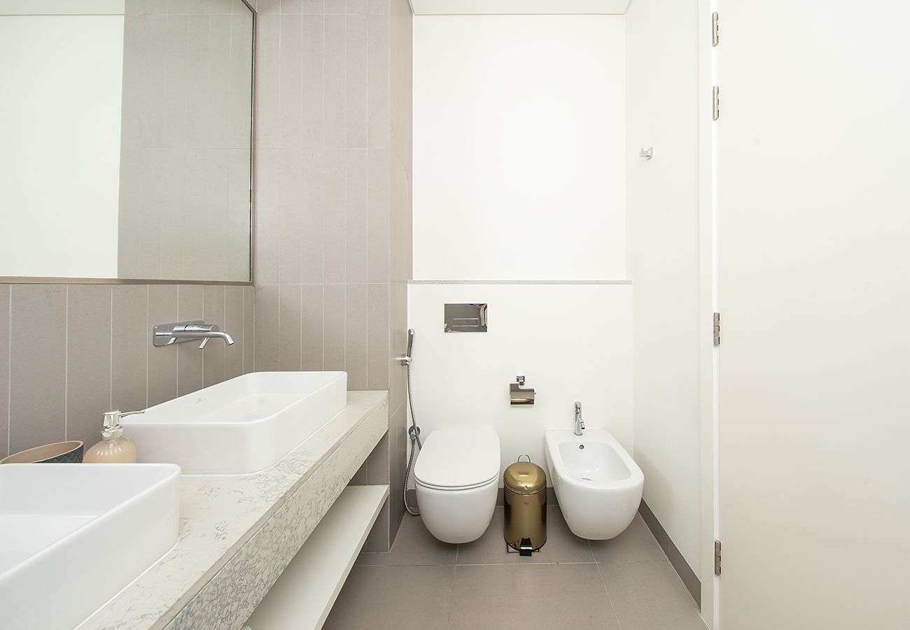 Apartment in Ajman - Seaside Hills 1BR with Sea View Balcony