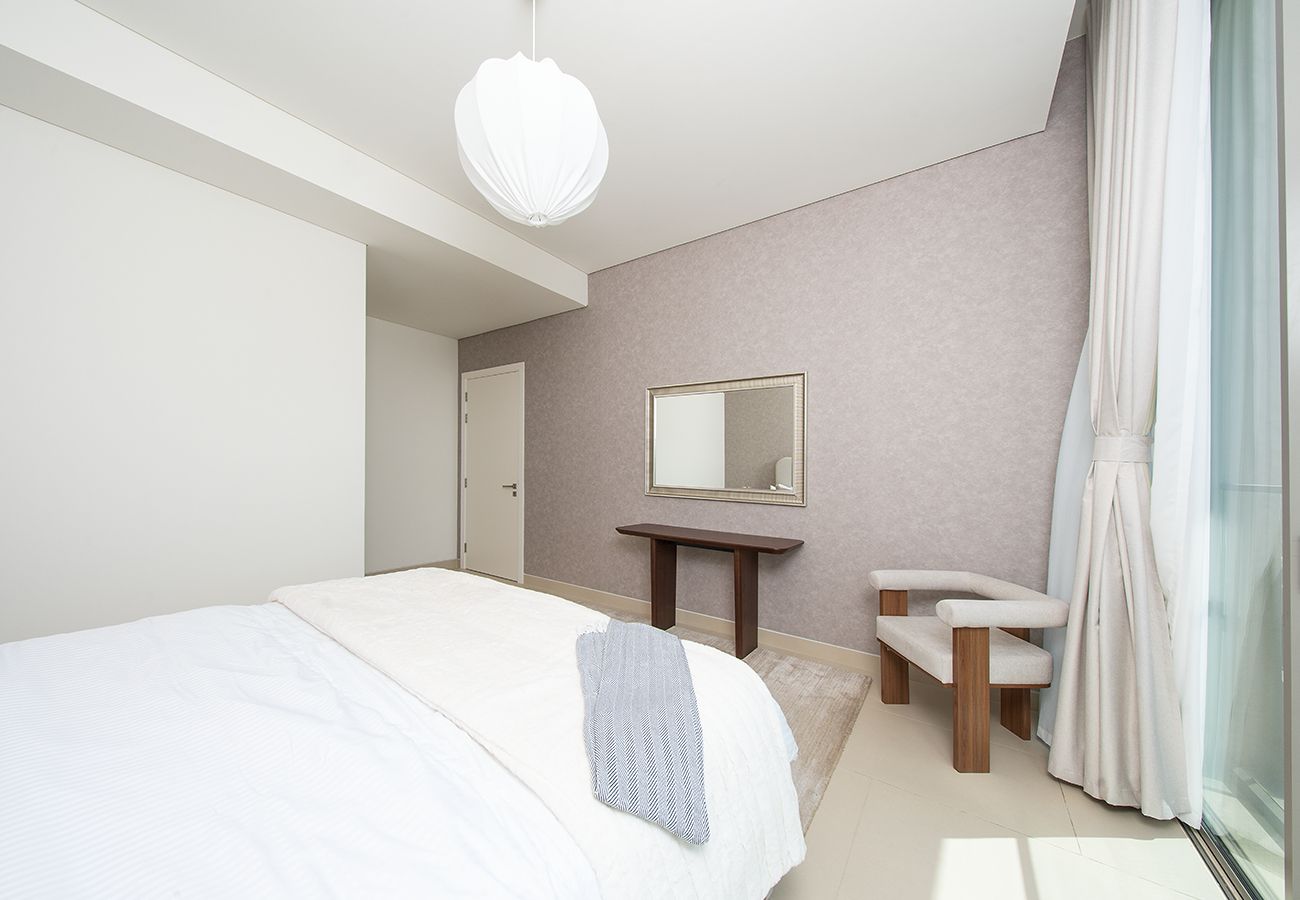 Apartment in Ajman - Seaside Hills 1BR with Sea View Balcony