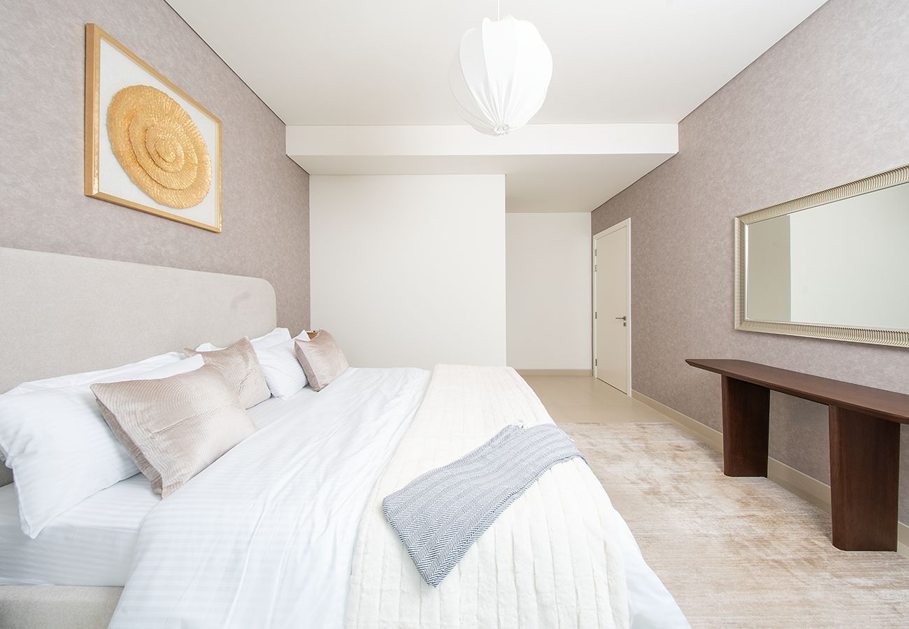Apartment in Ajman - Seaside Hills 1BR with Sea View Balcony