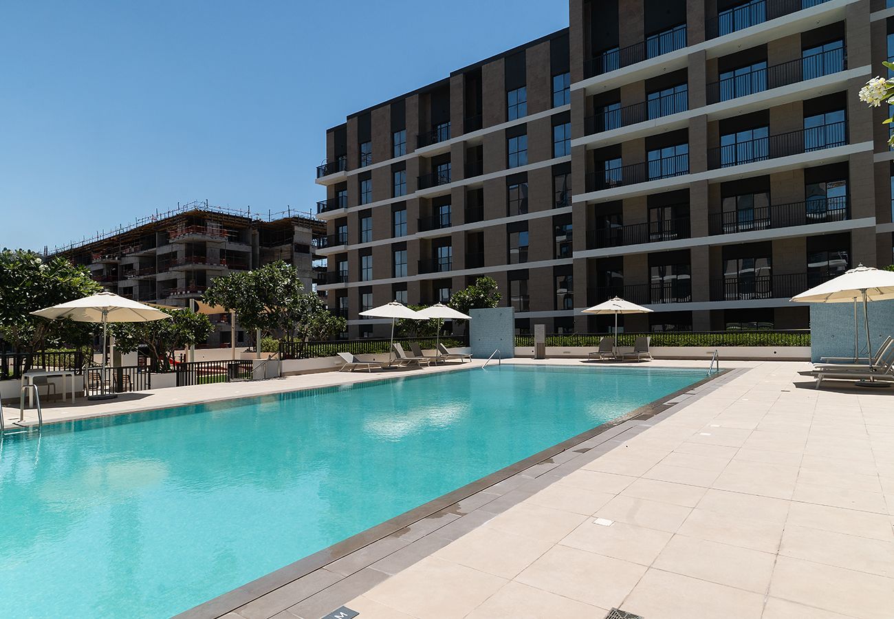 Apartment in Sharjah - Modern 2BR Retreat at Jawaher Residence 1