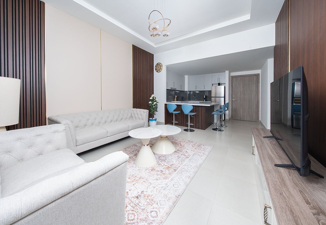 Apartment in Sharjah - Modern 2BR Retreat at Jawaher Residence 1