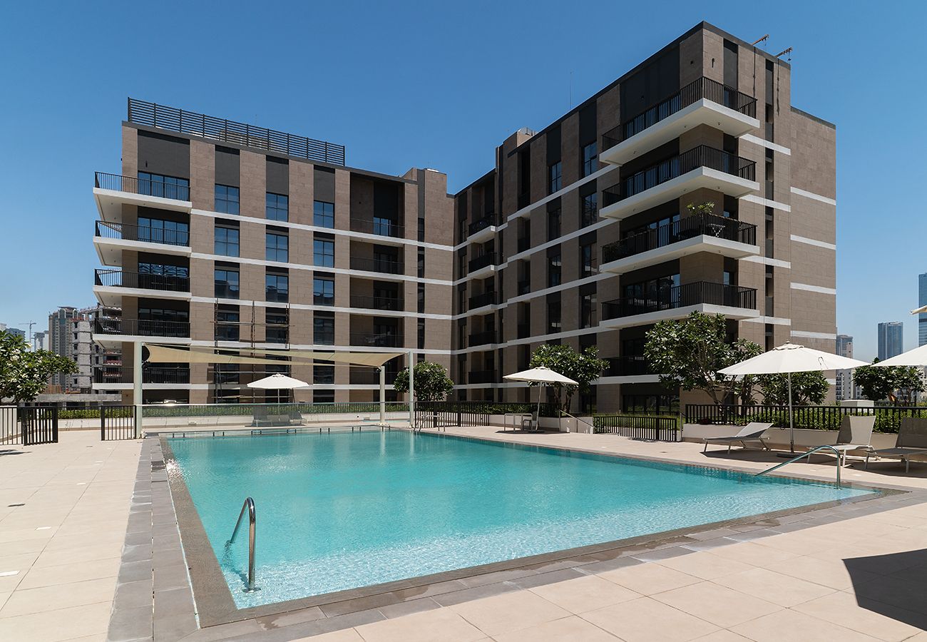 Apartment in Sharjah - Modern 2BR Retreat at Jawaher Residence 1