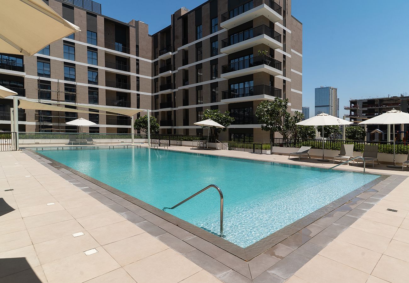 Apartment in Sharjah - Modern 2BR Retreat at Jawaher Residence 1